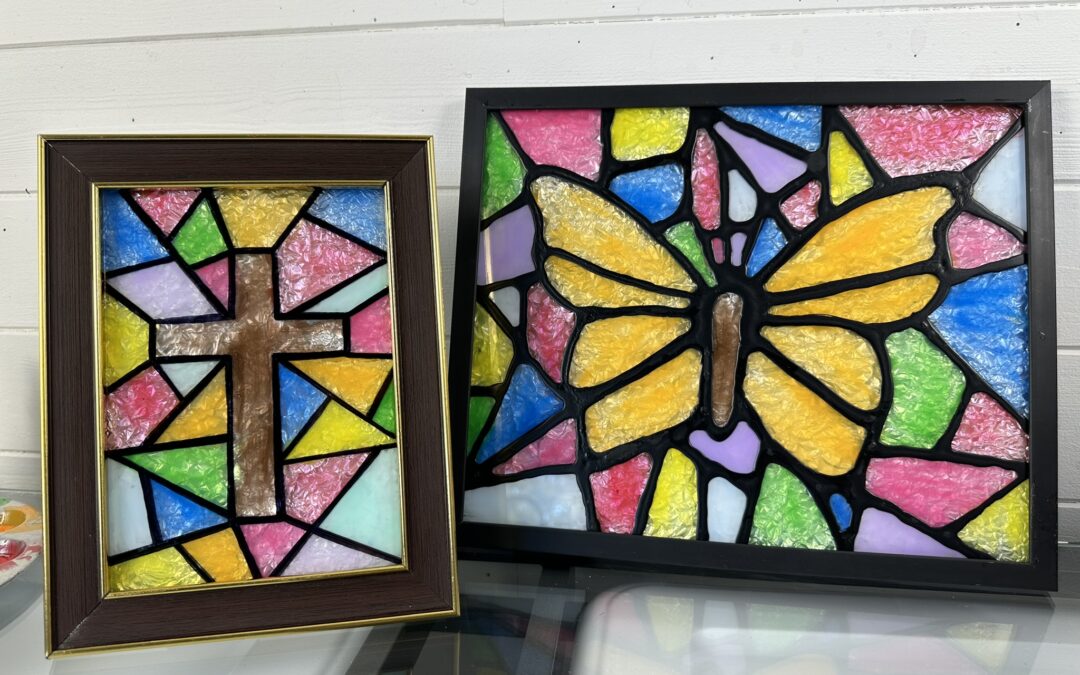 EASY Faux Stained Glass Tutorial